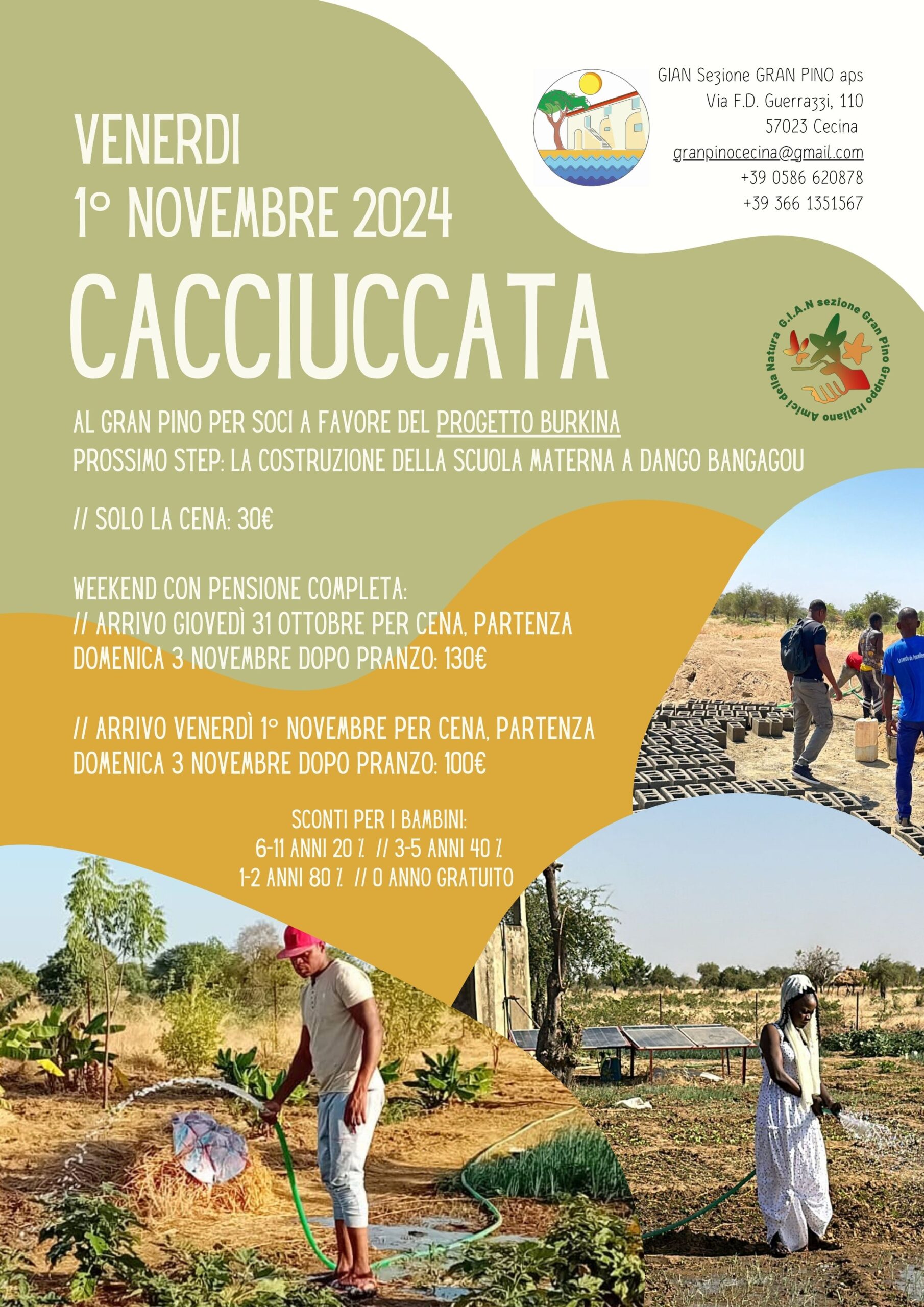 Cacciuccata pro Burkina