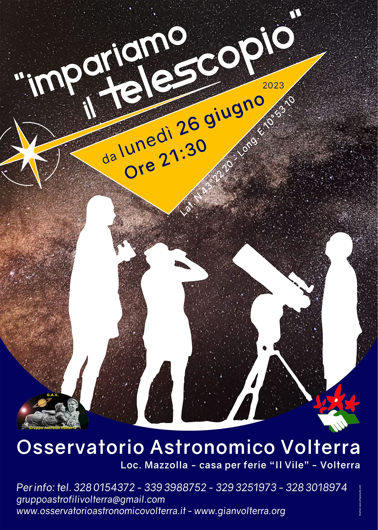 “Impariamo il telescopio” 2023